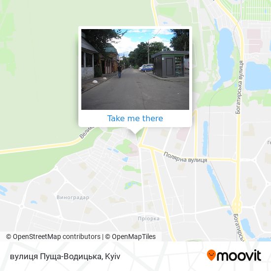 вулиця Пуща-Водицька map