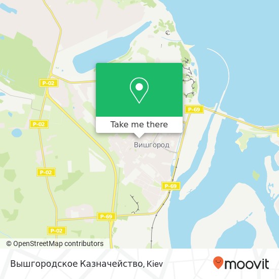 Вышгородское Казначейство map