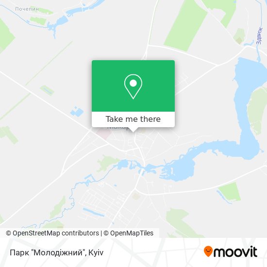 Парк "Молодіжний" map