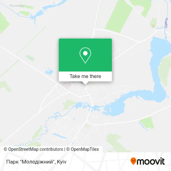 Карта Парк "Молодіжний"