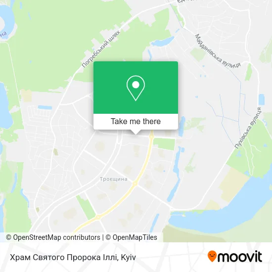 Карта Храм Святого Пророка Іллі