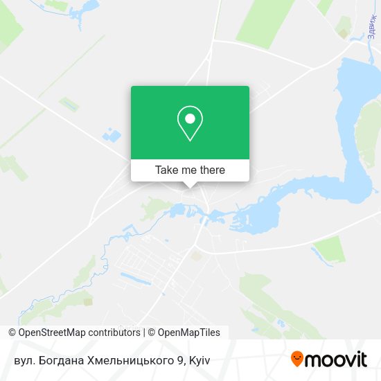 Карта вул. Богдана Хмельницького 9