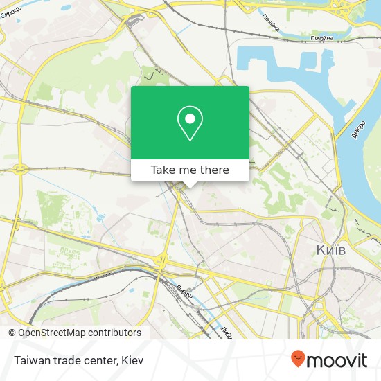 Taiwan trade center map