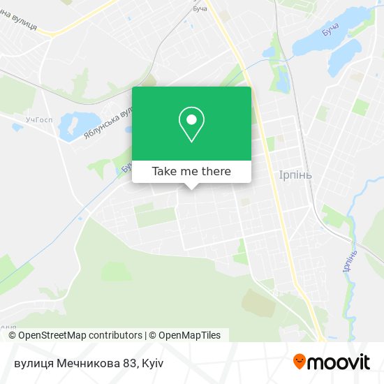 вулиця Мечникова 83 map