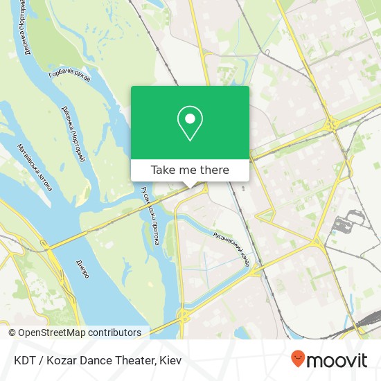 KDT / Kozar Dance Theater map