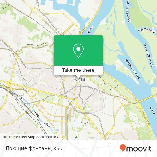 Поющие фонтаны map