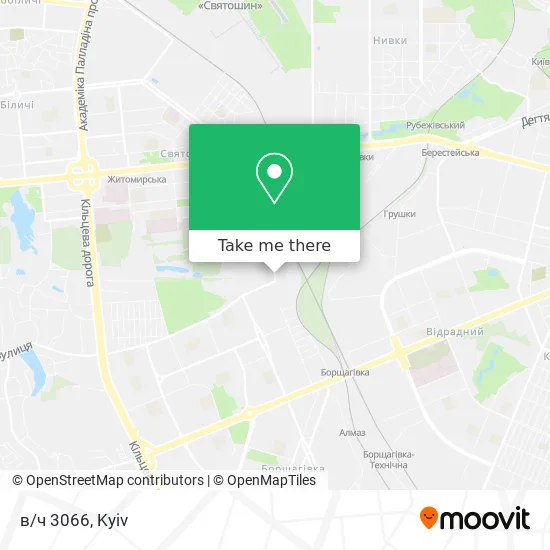 в/ч 3066 map