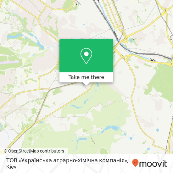 ТОВ «Українська аграрно-хімічна компанія» map