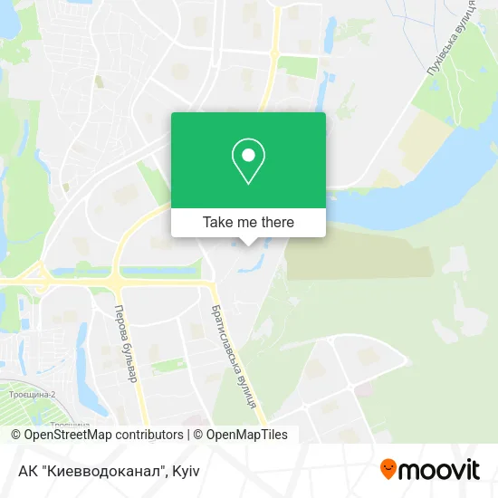 Карта АК "Киевводоканал"