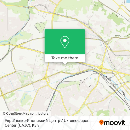 Українсько-Японський Центр / Ukraine-Japan Center (UAJC) map