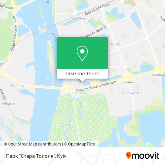 Парк "Стара Тополя" map