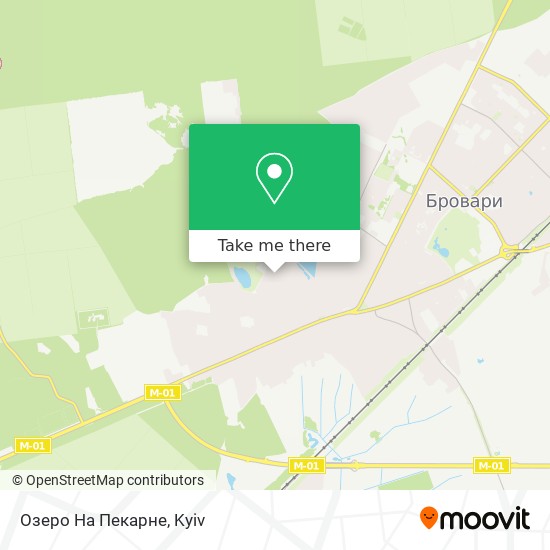 Озеро На Пекарне map