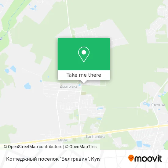 Коттеджный поселок "Белгравия" map