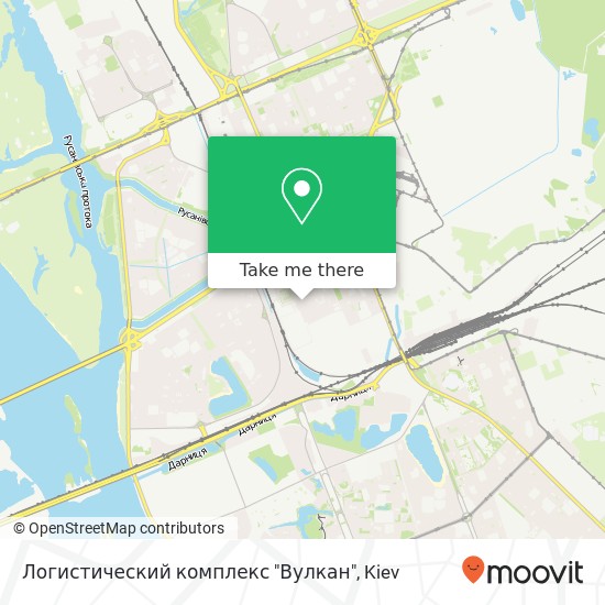 Логистический комплекс "Вулкан" map