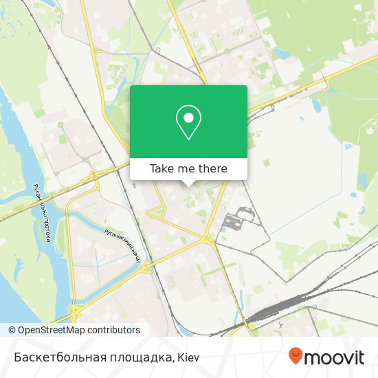 Баскетбольная площадка map