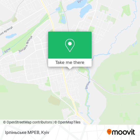 Ірпіньське МРЕВ map