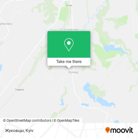 Жуковцы map