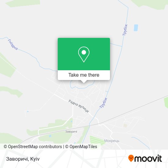 Заворичі map