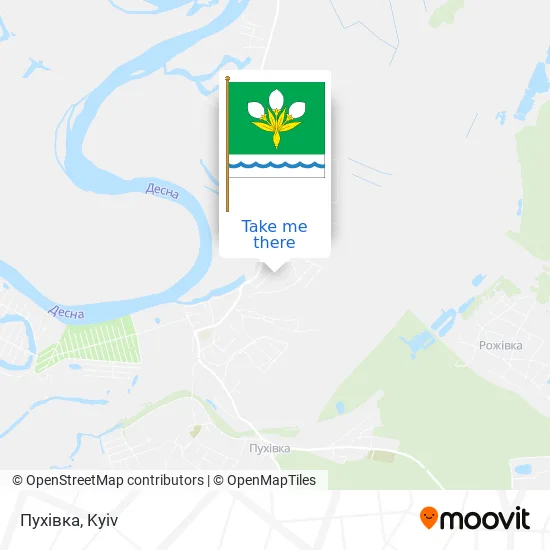 Пухівка map