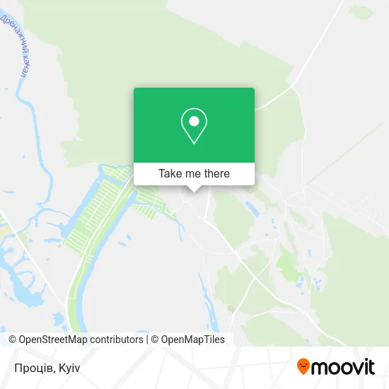 Проців map