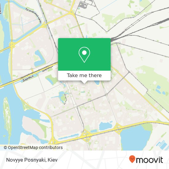 Novyye Posnyaki map