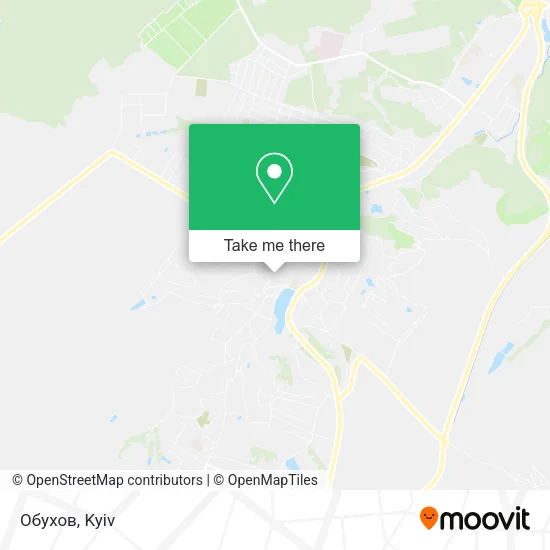 Карта Обухов