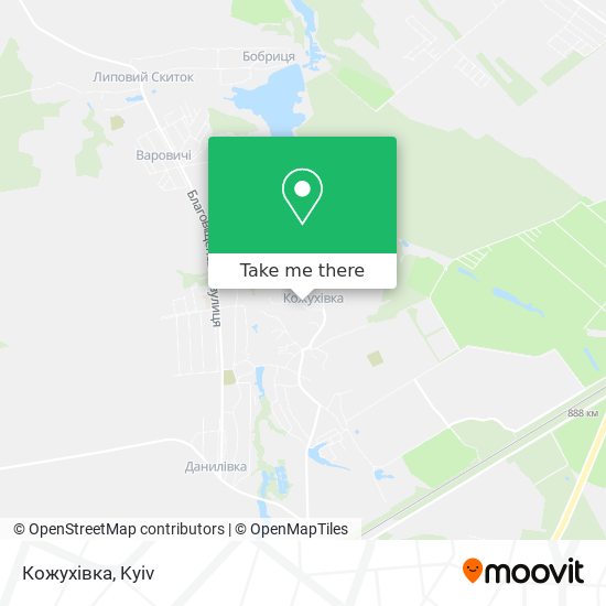 Кожухівка map