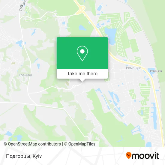 Карта Подгорцы