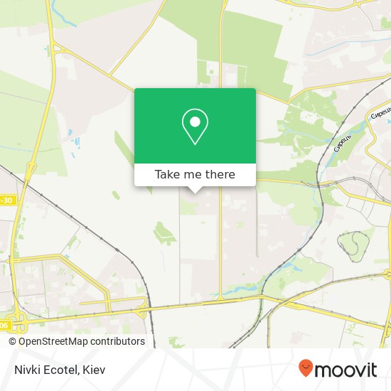 Nivki Ecotel map