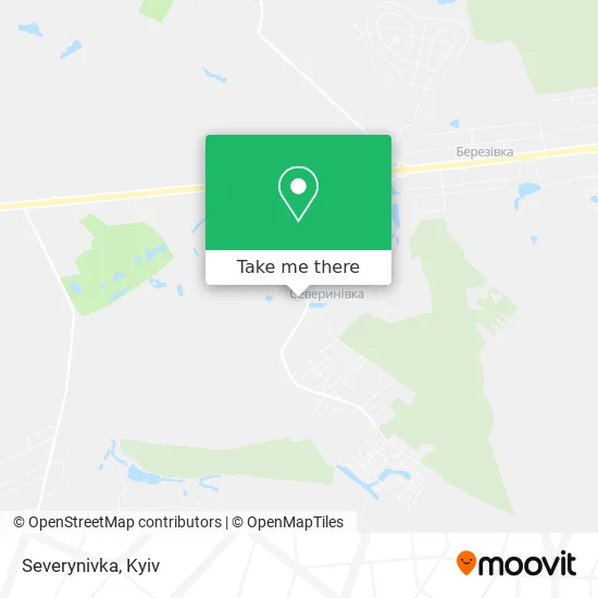 Карта Severynivka
