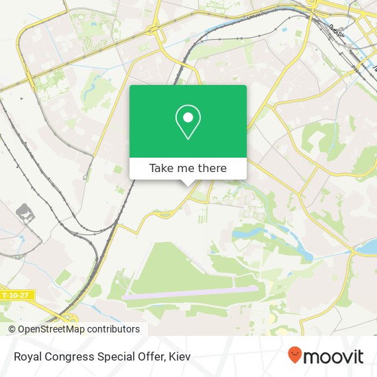 Royal Congress Special Offer map