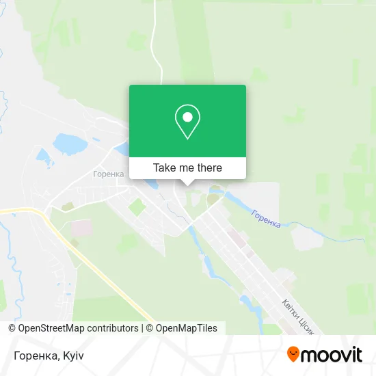 Карта Горенка