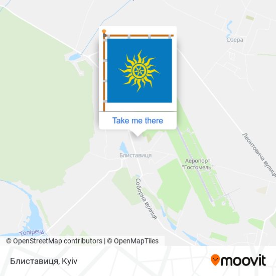 Блиставиця map
