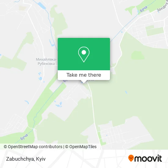 Карта Zabuchchya