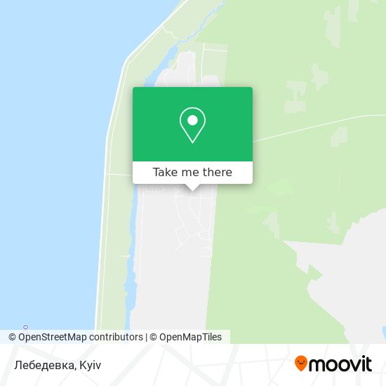 Лебедевка map