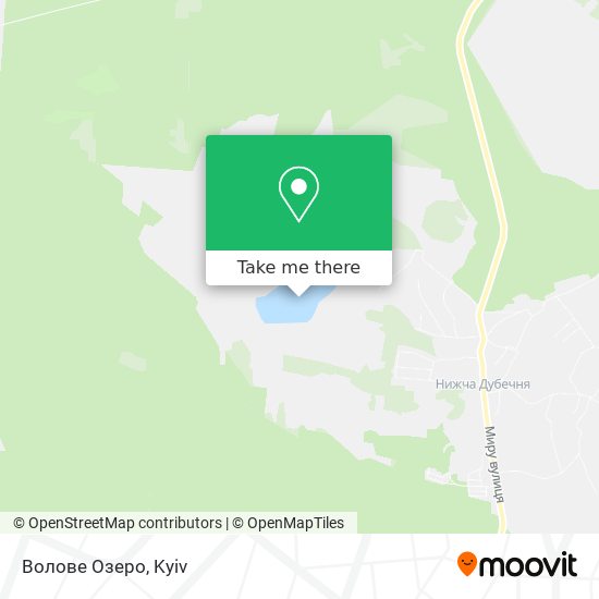 Волове Озеро map
