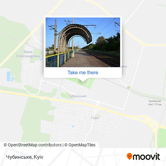 Карта Чубинське