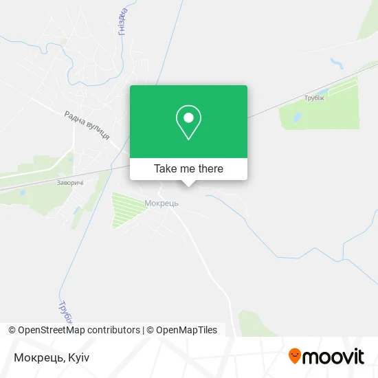 Мокрець map