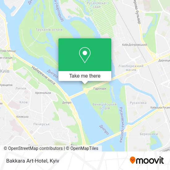 Карта Bakkara Art-Hotel