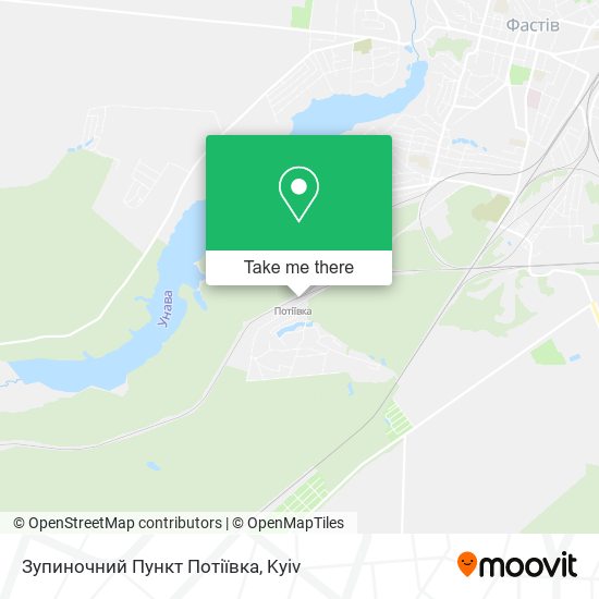 Зупиночний Пункт Потіївка map