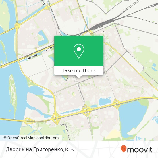 Дворик на Григоренко map