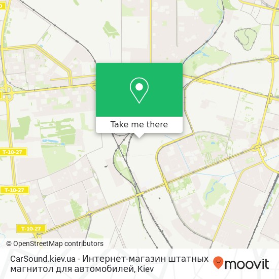 CarSound.kiev.ua - Интернет-магазин штатных магнитол для автомобилей map