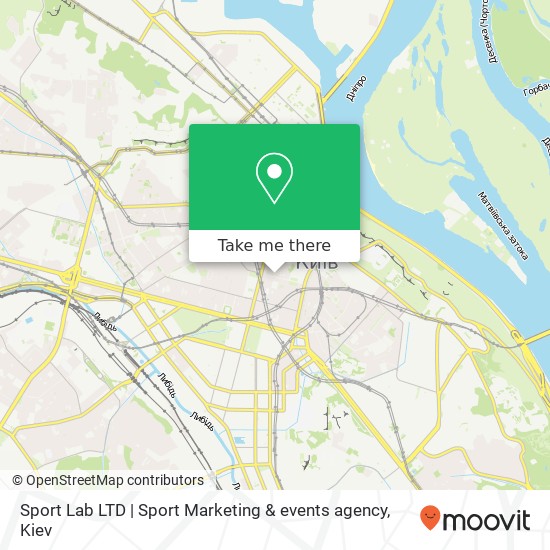 Карта Sport Lab LTD | Sport Marketing & events agency