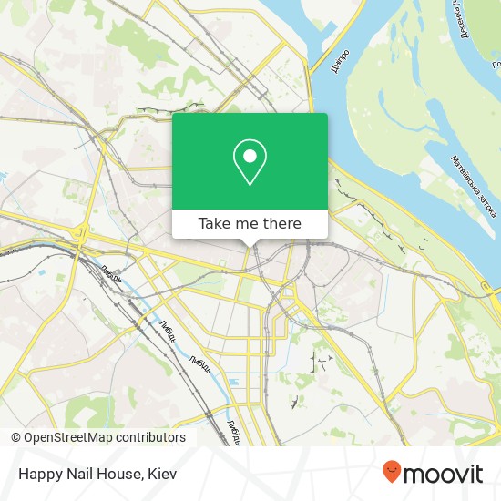 Happy Nail House map