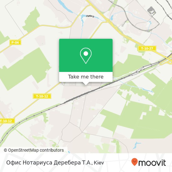 Офис Нотариуса Деребера Т.А. map