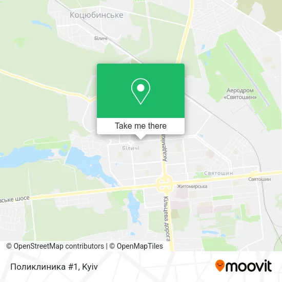 Карта Поликлиника #1