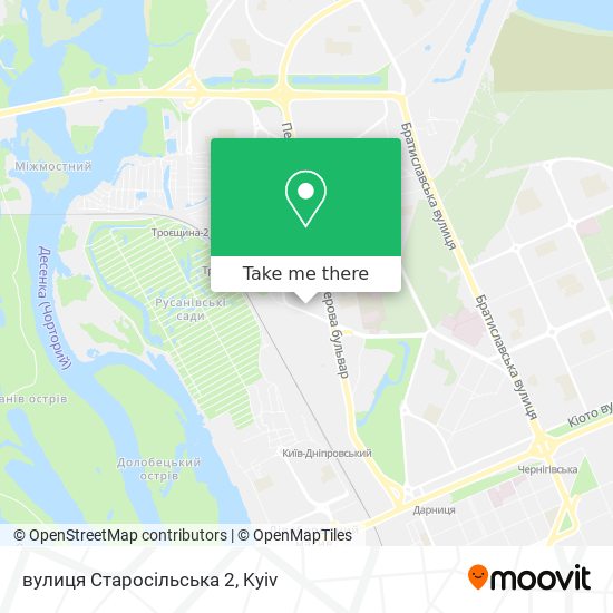 вулиця Старосільська 2 map