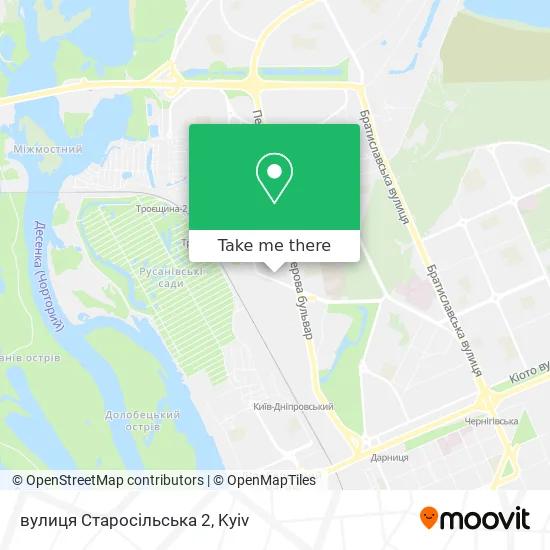 вулиця Старосільська 2 map
