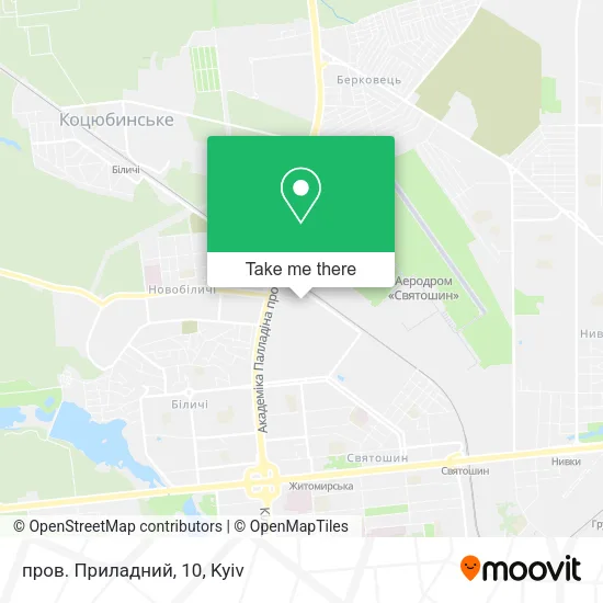 Карта пров. Приладний, 10