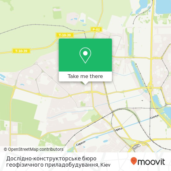 Дослідно-конструкторське бюро геофізичного приладобудування map